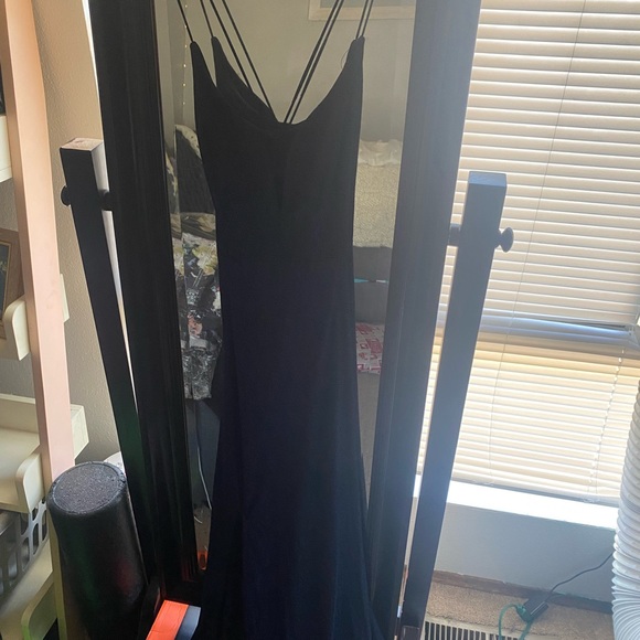 Navy blue sparkly dress!! - Picture 2 of 5